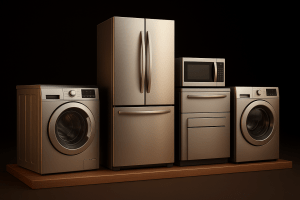 Appliance repair include Fridge, Dishwasher, microwave, washer, dryer, stove and oven